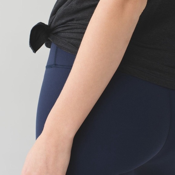 Lululemon Tie & Go Soft Pima Cotton Lightweight Tank in Heathered Black Sz 6 - Picture 5 of 12